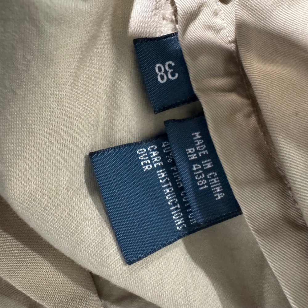 Polo Ralph‎ Lauren Mens Chino Shorts Tan Beige Pima Cotton Size 38 RN 41381 - Picture 4 of 7
